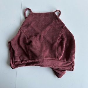 Fashion nova string wrap top